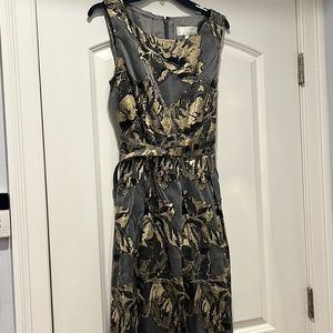 Mikael Aghal size 12 cocktail dress with belt